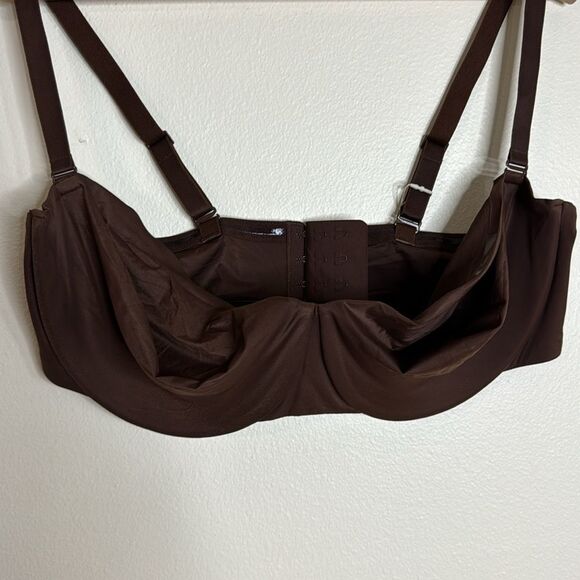 Skims smoothing intimates strapless bra in cocoa size 42 DDD - Picture 6 of 12